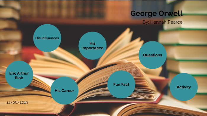 class presentation: George Orwell by Hannah Pearce on Prezi