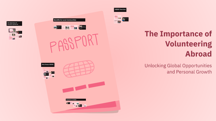 The Importance of Volunteering Abroad by omar housni on Prezi