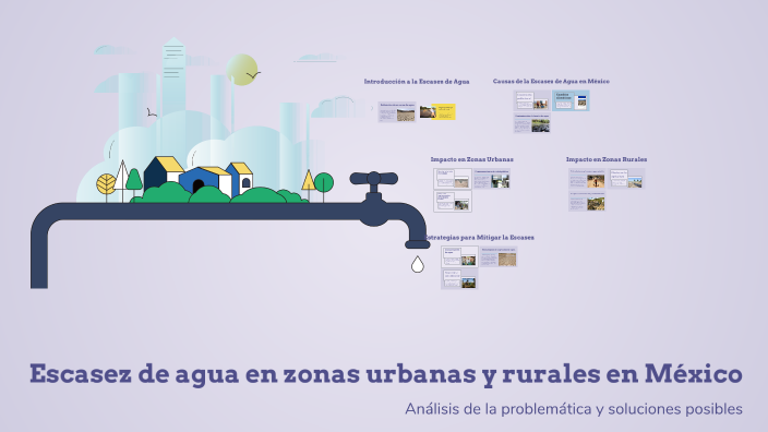 escasez de agua en zonas urbanas y rurales en mexico by diana morales ...