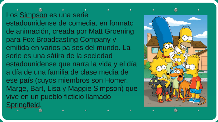 Los Simpson (en inglés, The Simpsons) es una serie estadouni by Camila