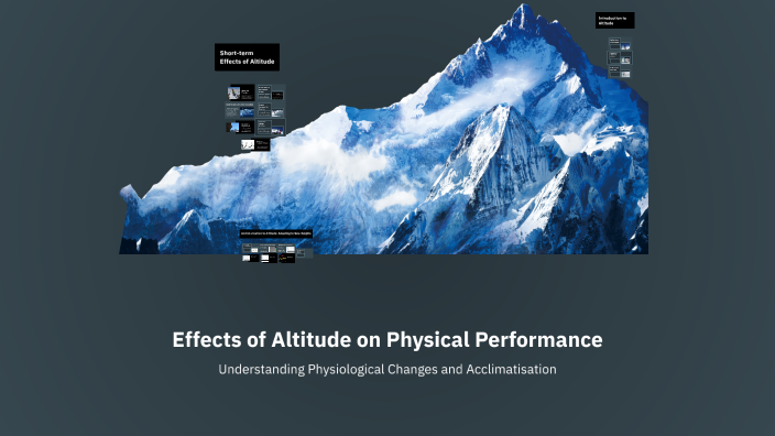 Effects of Altitude on Physical Performance by Mrs Lazenby on Prezi