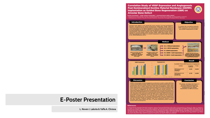 e poster presentation sample