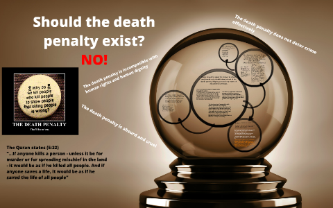 should the death penalty exist essay