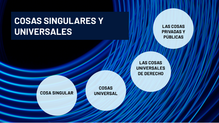 LAS COSAS SINGULARES Y UNIVERSALES By ALEJANDRO LÓPEZ ARCE On Prezi