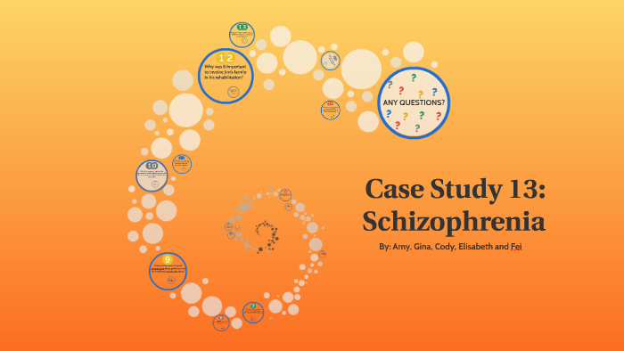 sample case study for schizophrenia