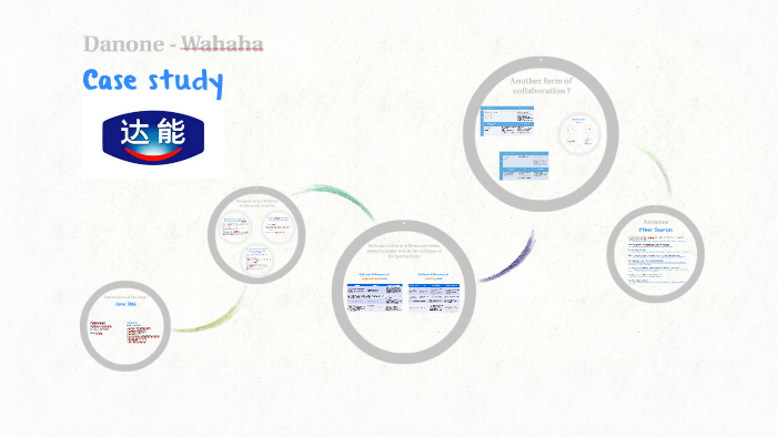 wahaha danone case study