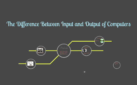 The Difference Between Input and Output of Computers by warren marshall ...