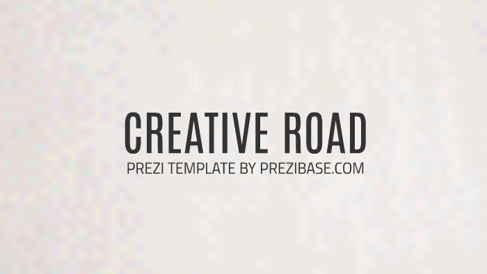 Creative Road Prezi Template By Prezi Templates By Prezibase On Prezi