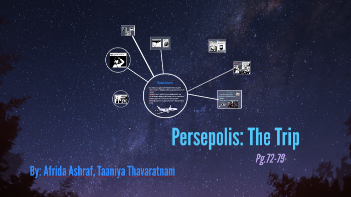 the trip analysis persepolis