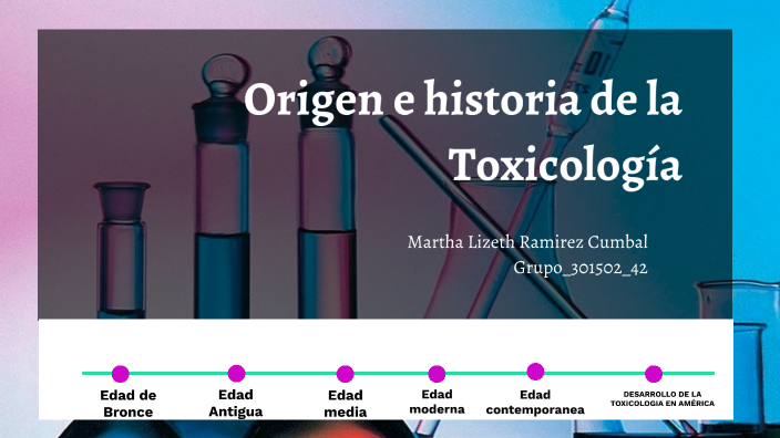 Toxicologia linea de tiempo by Martha Ramirez on Prezi