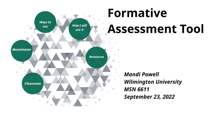Formative Assessment Tool by Mandi Powell on Prezi