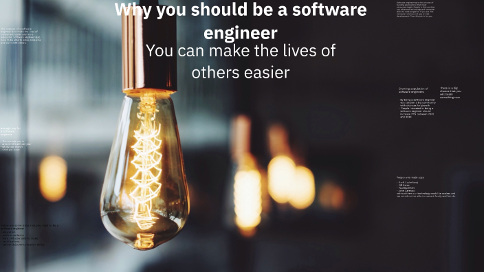 Why you should become a Software Engineer by Jamarion Brooks on Prezi