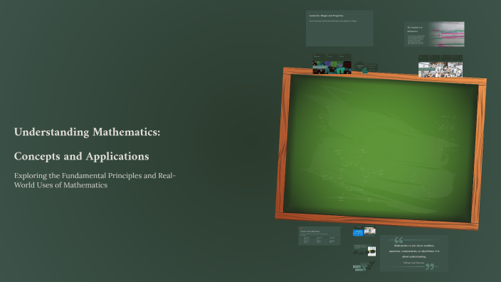 Understanding Mathematics: Concepts and Applications by Adrian B on Prezi