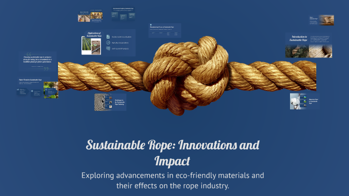 Sustainable Rope: Innovations and Impact by Prince Sherashiya on Prezi