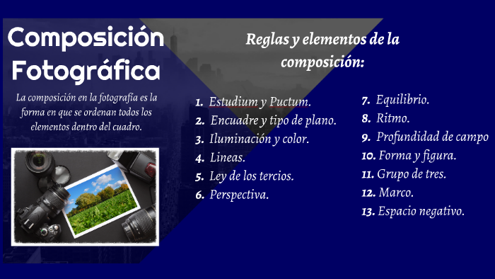Reglas Composición fotográfica by Juan David