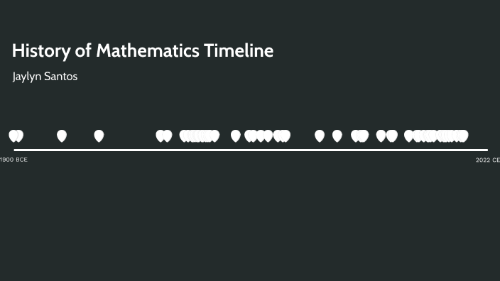 a-timeline-history-of-mathematics