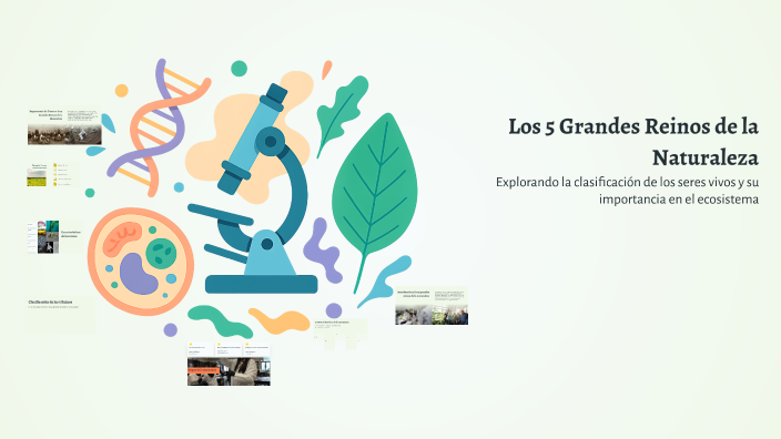 Los 5 Grandes Reinos de la Naturaleza by Lucía Elena Lastra on Prezi