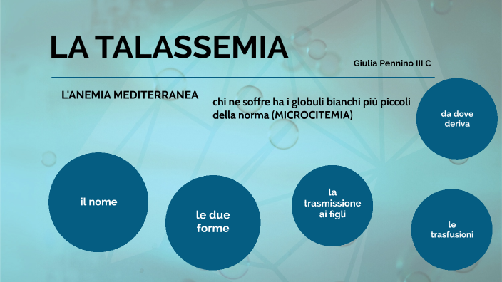 Lanemia Mediterranea By Giulia Pennino On Prezi 