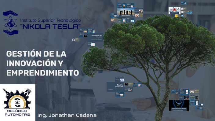 GESTIÓN DE LA INNOVACIÓN Y EMPRENDIMIENTO by Jonathan Cadena on Prezi