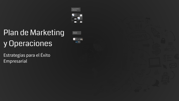 Plan de Marketing y Operaciones by Alex Reyes beltran on Prezi