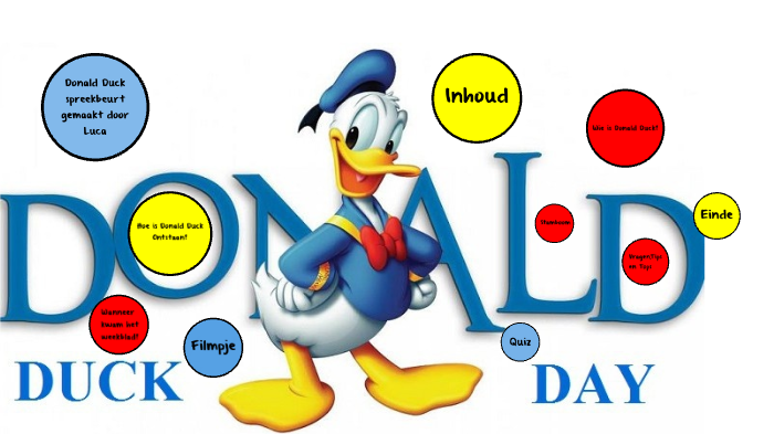 15+ Donald Duck Spreekbeurt