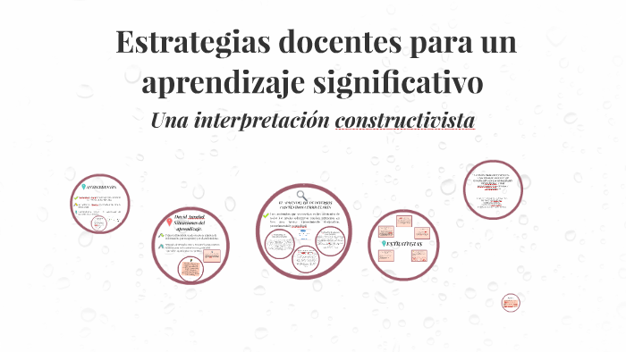 Estrategias docentes para un aprendizaje significativo by osvaldo