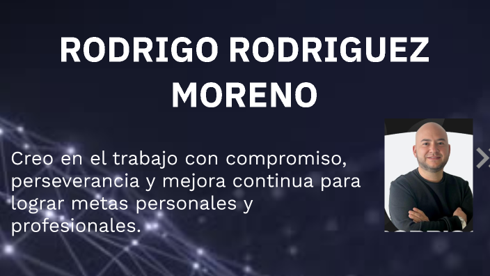 Creo en el trabajo con compromiso, perseverancia y mejora continua para ...