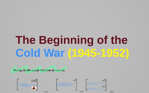 The Beginnings of a Cold War by on Prezi