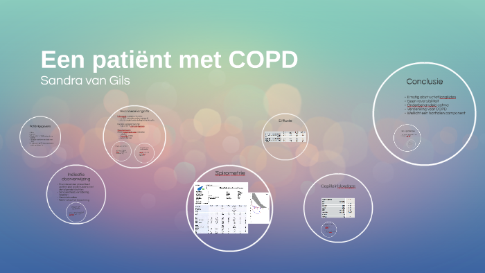 Een patiënt met COPD by Sandra Van Gils on Prezi