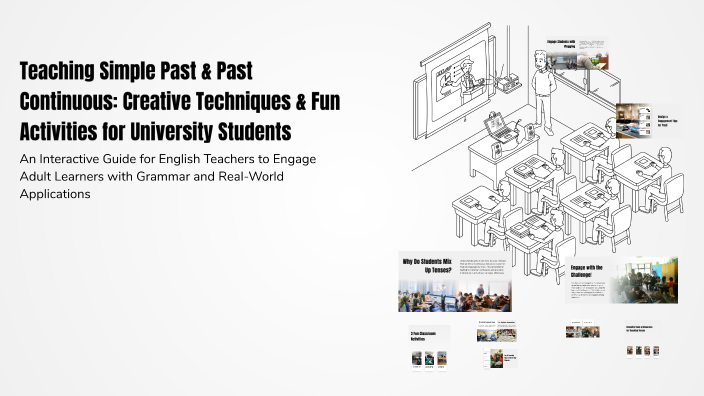 Teaching Simple Past & Past Continuous: Creative Techniques & Fun ...