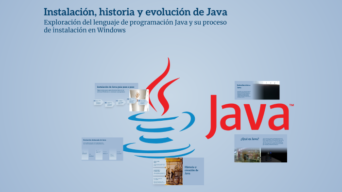 Instalación, historia y evolución de Java by Johan Lechón on Prezi