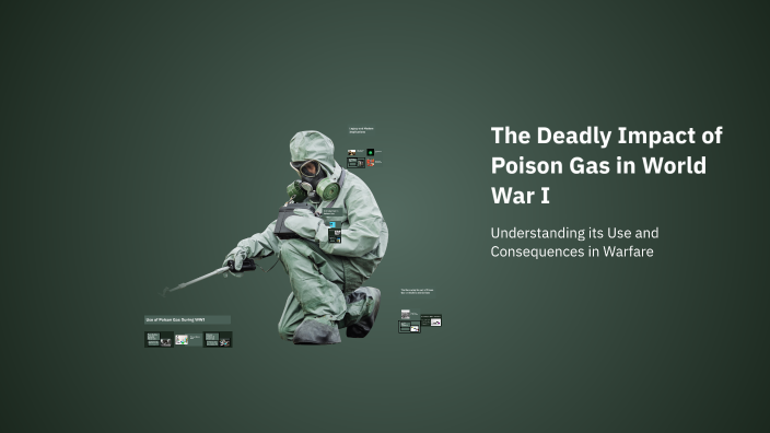 Poison Battle The Deadly Impact of Poison Gas in World War I by Zaria Singleton on Prezi