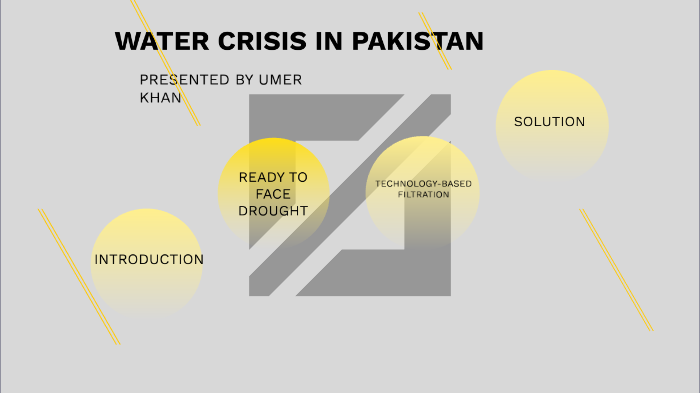 presentation on water crisis in pakistan