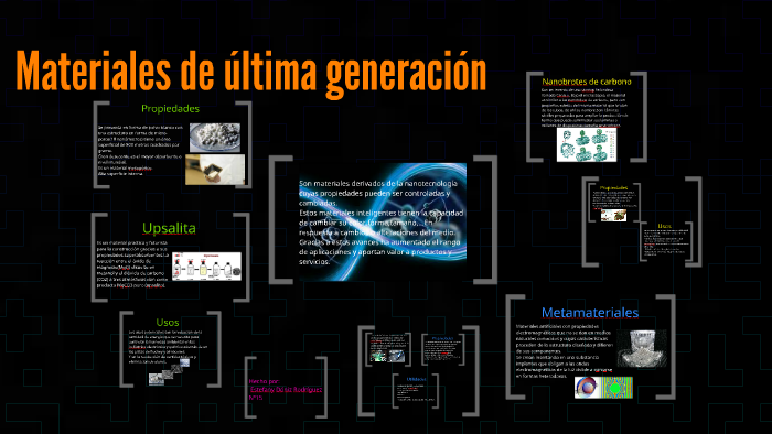 Materiales de última generación by Estefany Dóniz Rodríguez on Prezi