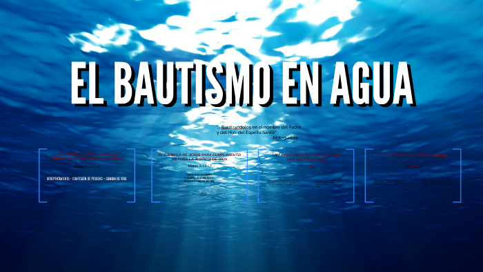 El Bautismo En Agua By Carlos Ortiz On Prezi 0698