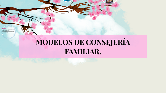 MODELOS DE CONSEJERIA FAMILIAR. by yaditzy Olán Priego on Prezi Next