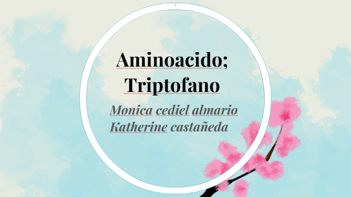Triptofano platano