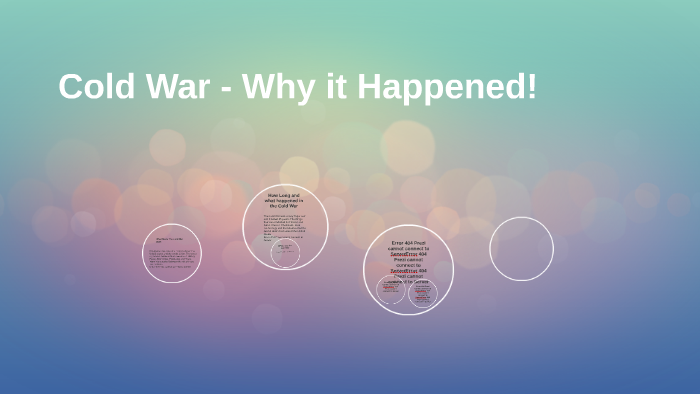 Cold War - Geo Presentation by Dan Macey on Prezi