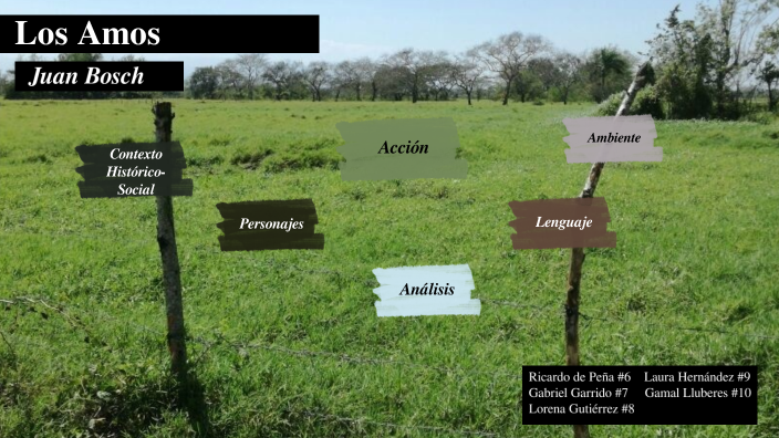 Los Amos by Gamal Lluberes on Prezi