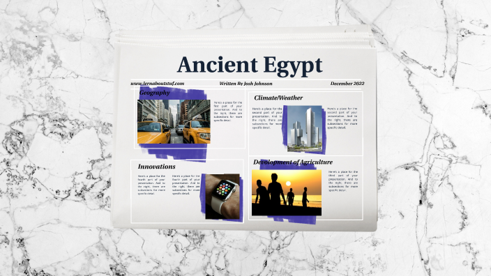 Ancient Egypt by Joshua Johnson on Prezi