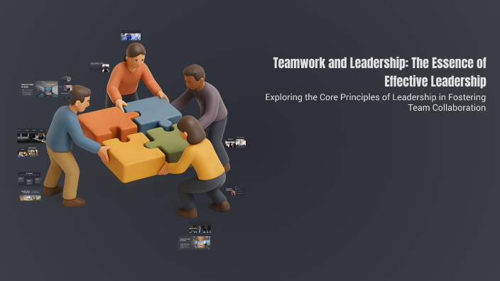 Teamwork and Leadership: The Essence of Effective Leadership by Menna ...