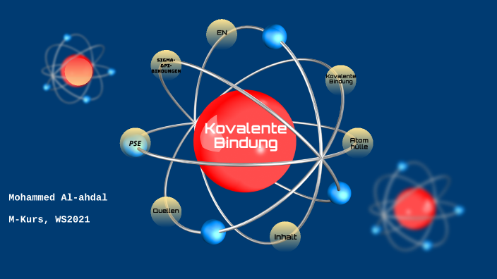 Die Kovalente Bindung By Mohammed Al-ahdal