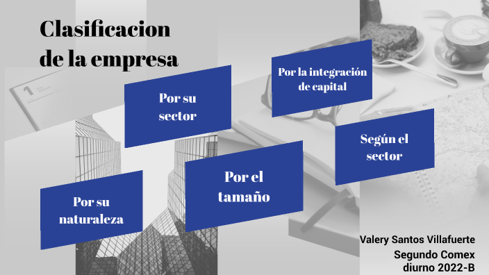 Clasificacion de las empresas by Valery Schmidt on Prezi