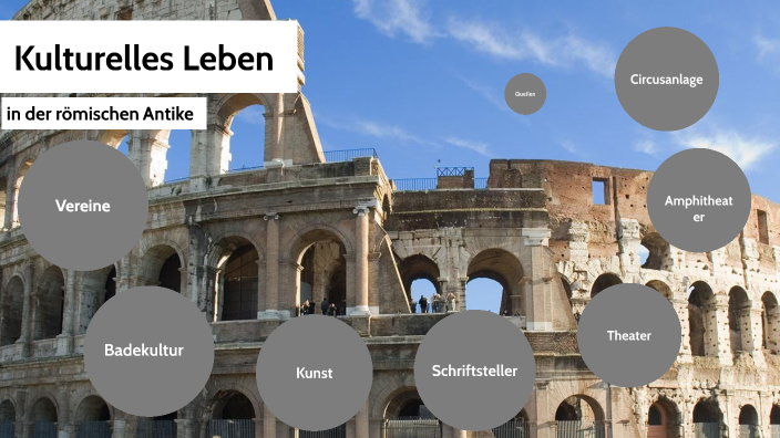Kulturelles Leben in der römischen Antike by Annika Peter on Prezi
