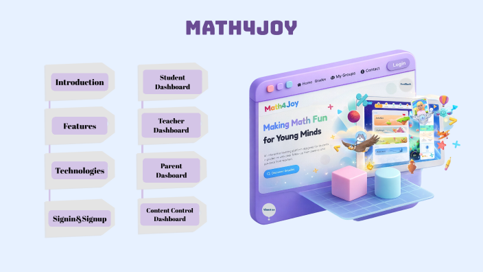 Mathjoy Math4Joy: A Playful Journey into Mathematics for Kids by shahd eid on Prezi