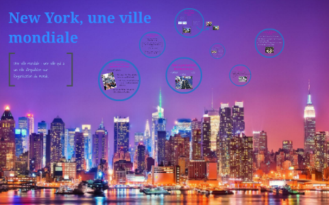 new york est une ville mondiale