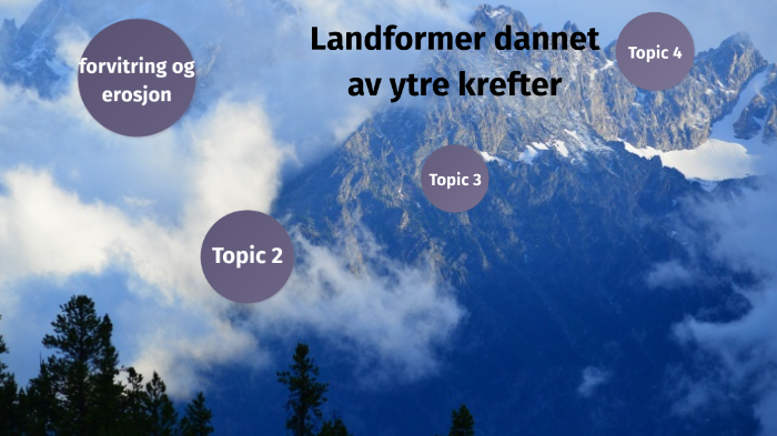 Landformer Dannet Ved Ytre Krefter By Lars Soberg On Prezi