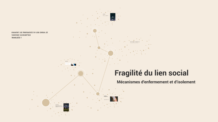 Fragilité du lien social by alexianne bufard on Prezi
