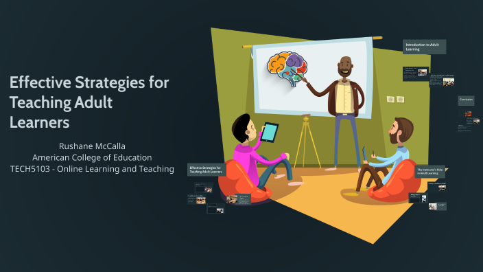 2025 Effective Strategies for Teaching Adult Learners by Rushane McCalla on Prezi