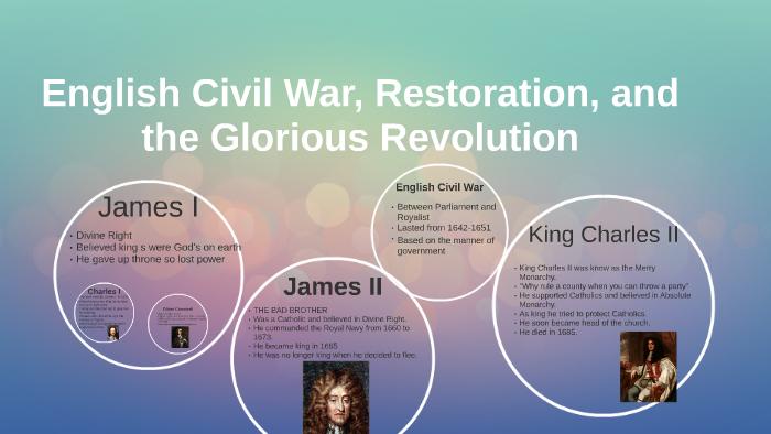 English Civil War and the Glorious Revolution, English Civil War and  Glorious Revolution Flashcards